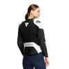 Dainese RACING 5 WMN dámská sportovní kožená bunda černá/bílá vel.44